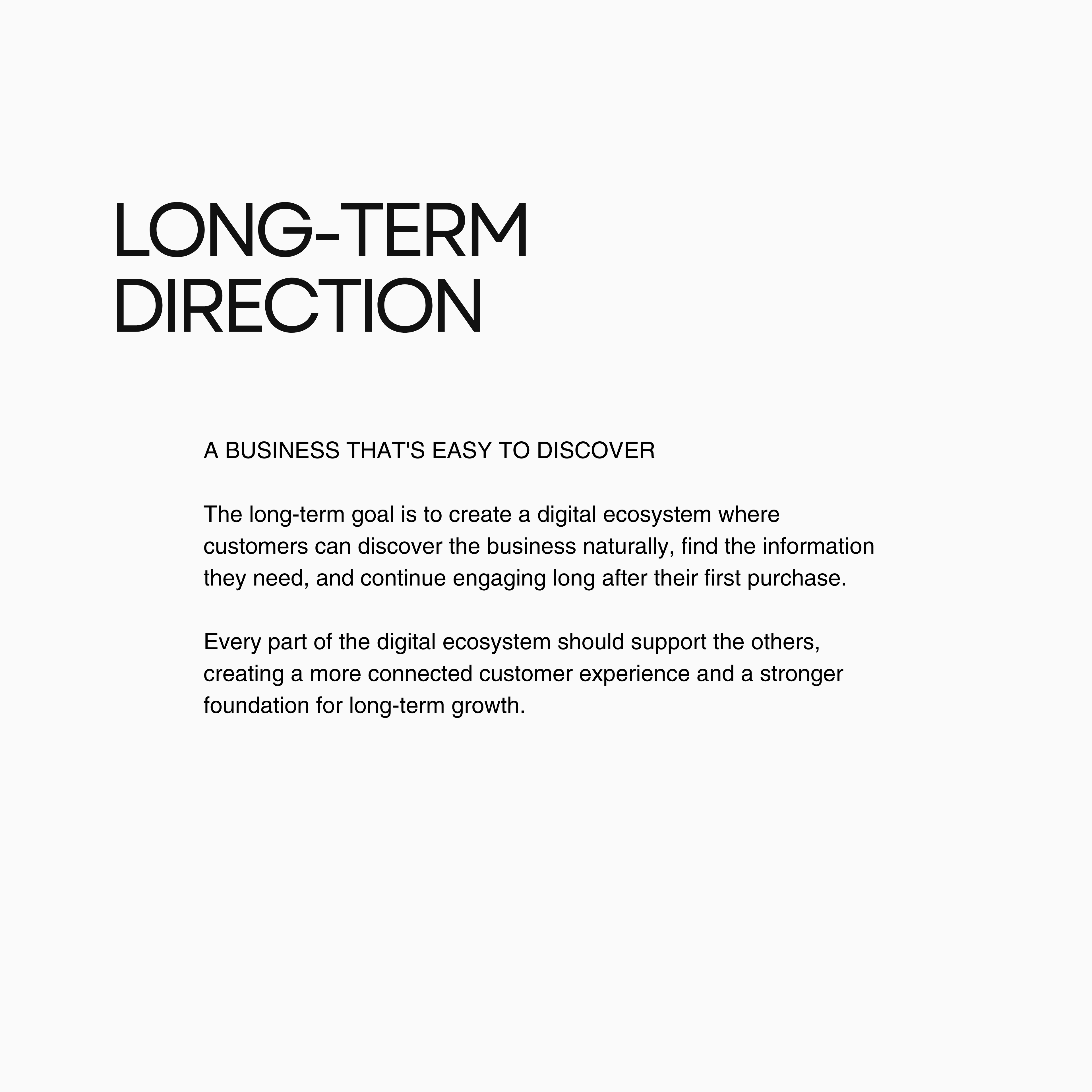 01. Integrated Strategy