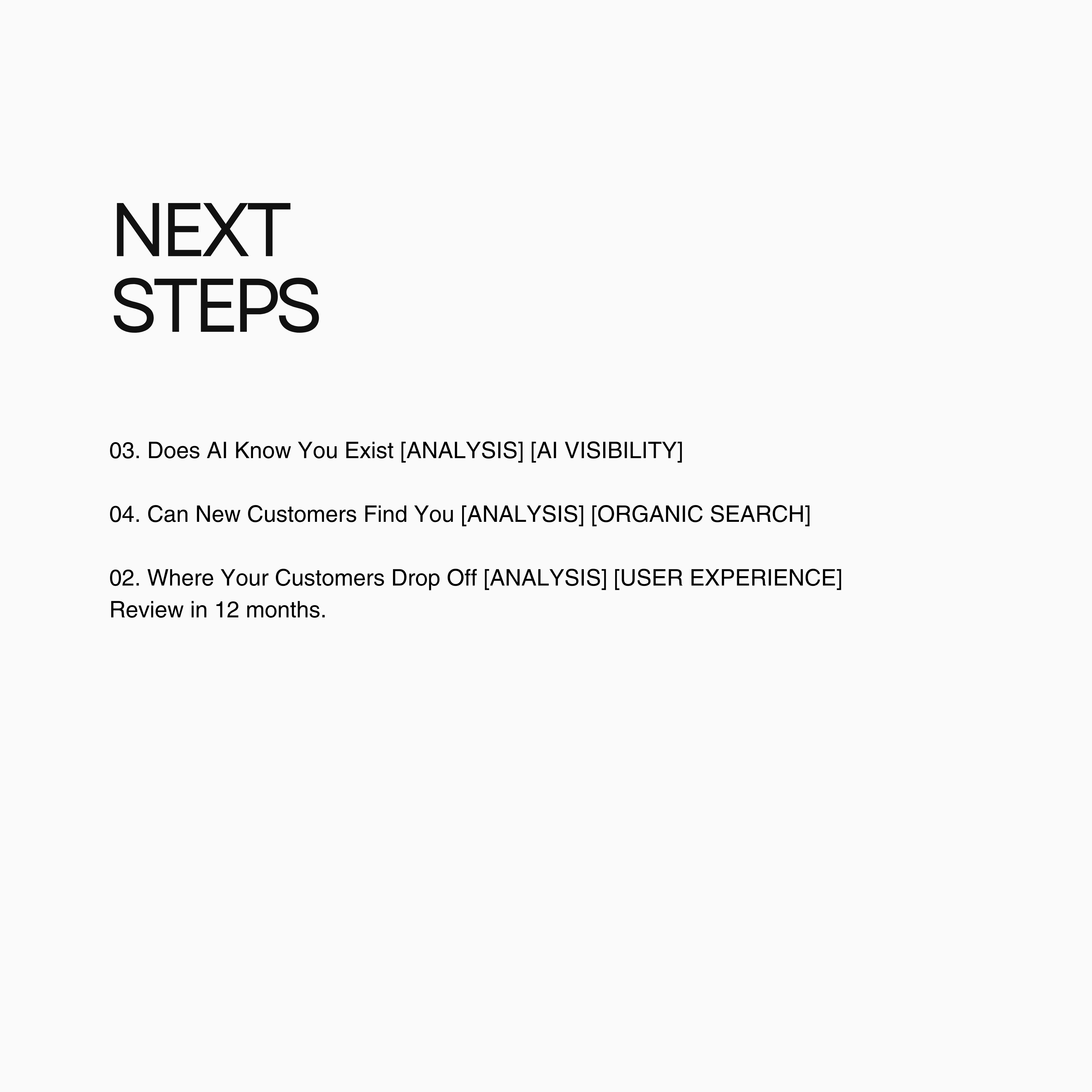 02. Increase Conversions
