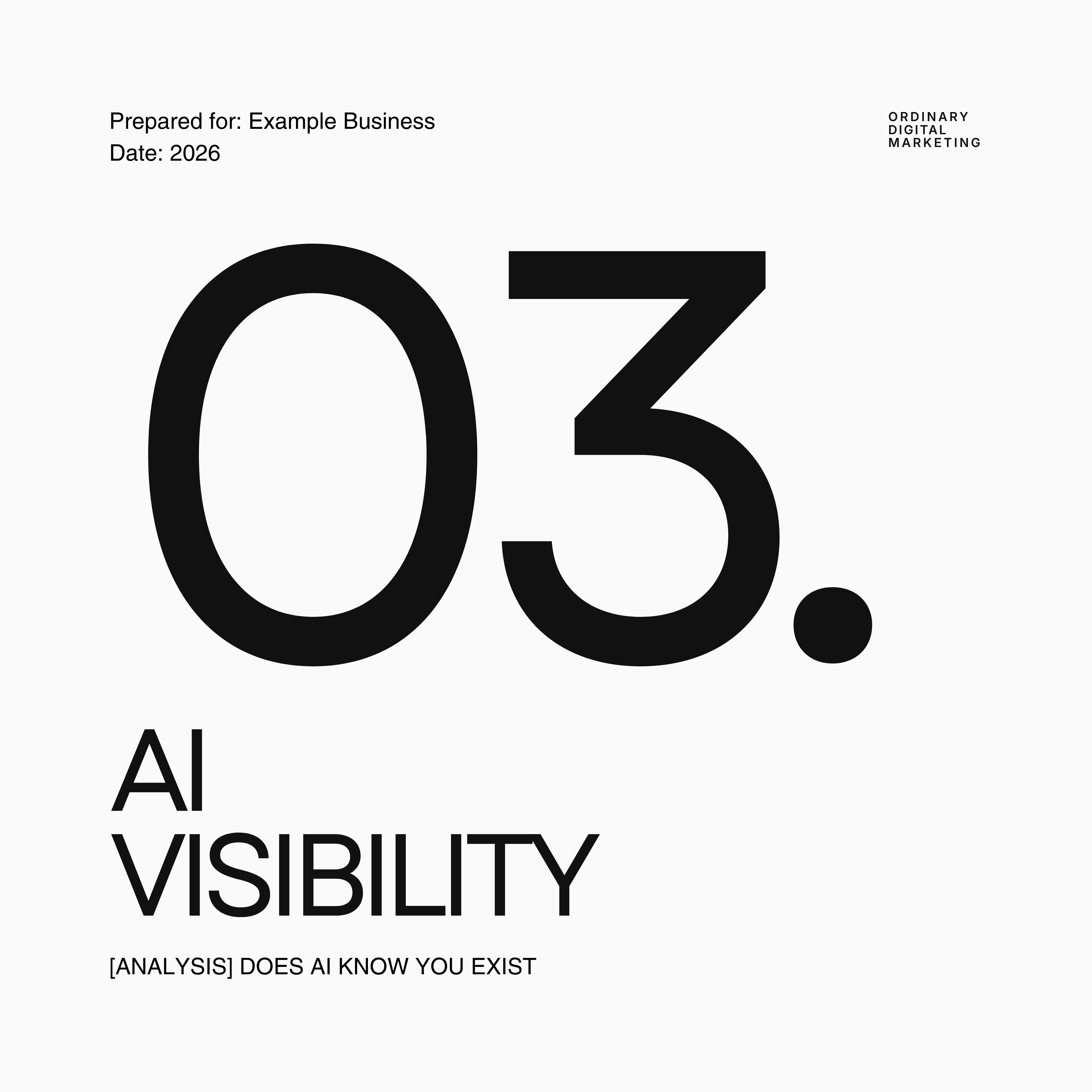 03. Does AI Know You Exist
