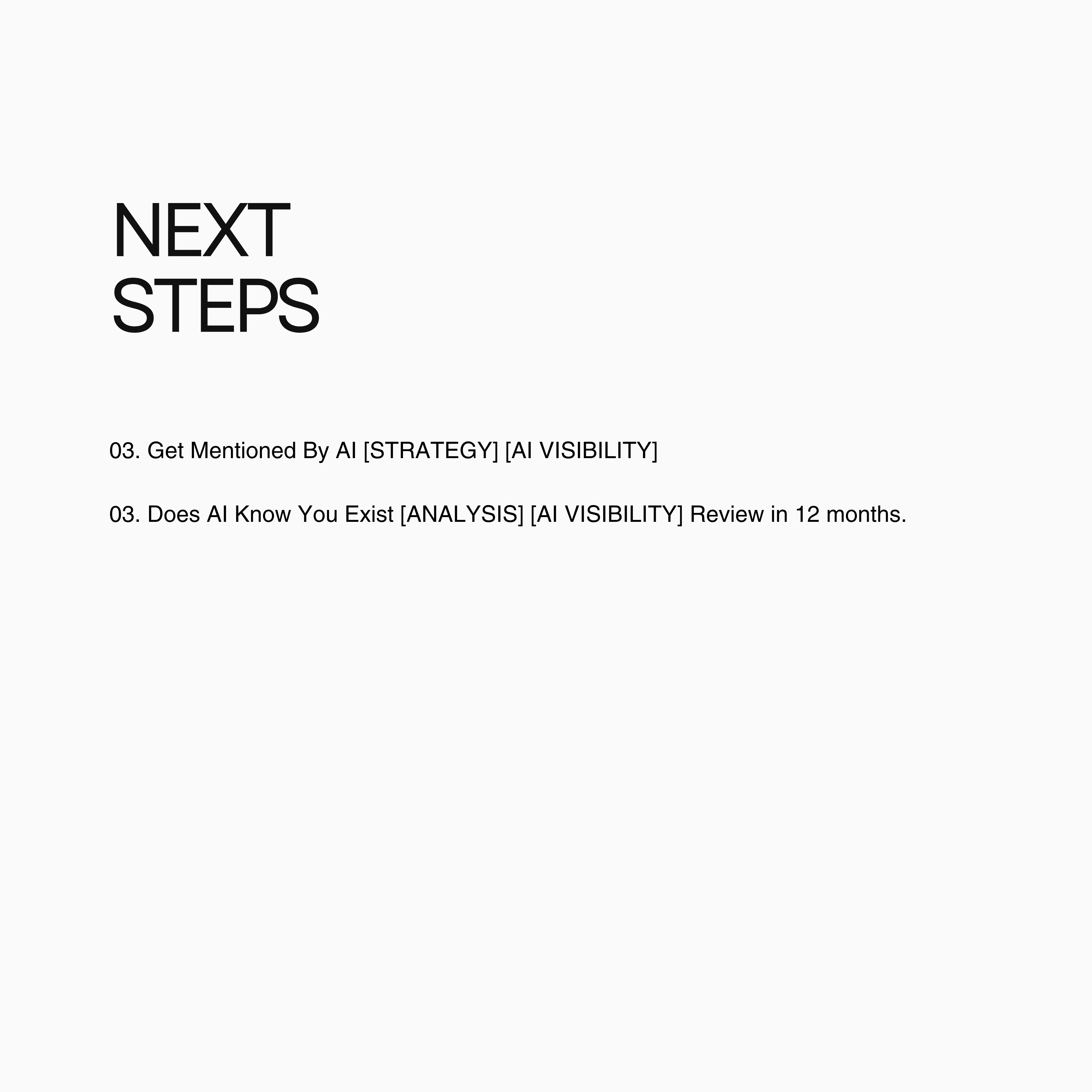03. Does AI Know You Exist
