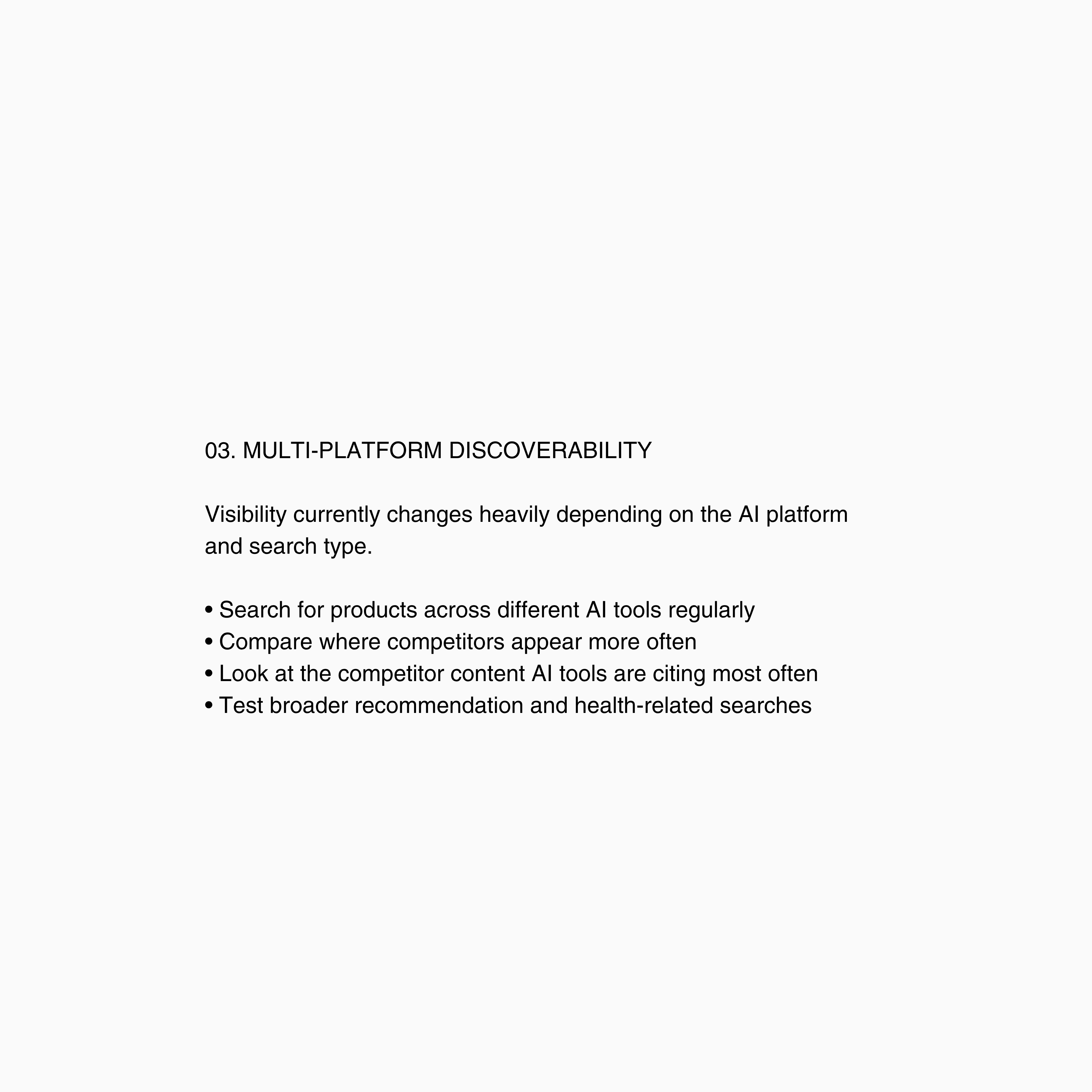 03. Get Mentioned By AI